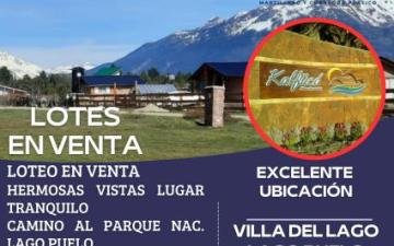 LOTES EN VENTA - VILLA DEL LAGO - ZONA RESIDENCIAL